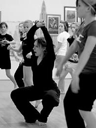 Jennifer Hamilton teaches at Royal Dance Works dance studio as a Master Teacher